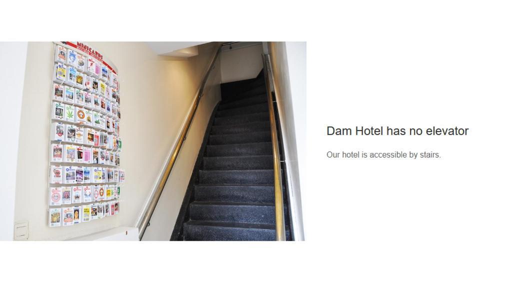 Dam Hotel Амстердам Экстерьер фото